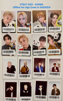 STRAY KIDS] - KARMA KMS Offline Fan Sign Event in SHENZEN