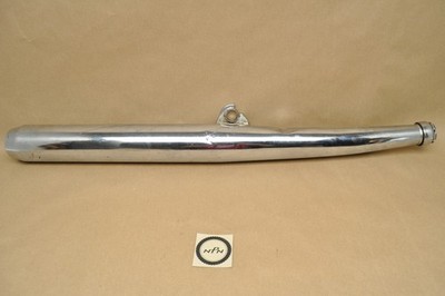 Vtg OEM Yamaha 1973-75 RD250 RD350 Right Exhaust Muffler w/ Baffle