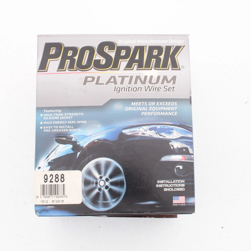 Cables de encendido de bujía ProSpark Platinum 9288 para 87-89 Mazda B2600 2,6 L L4 Foto 4 de 4