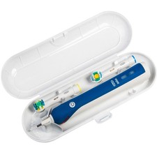 Portable Plastic Toothbrush Travel Case for Oral-B Series White 