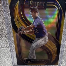 2025 Panini Select Brody Brecht Colorado Premier Level Gold Prizm 01/10 #159