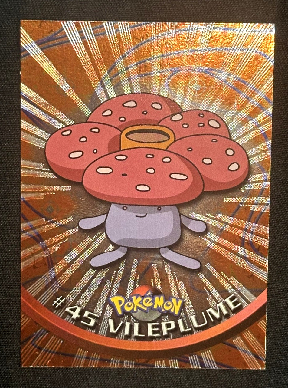 Topps Pokemon TV Animation Edition Series 1 Foil #45 Vileplume Millennium