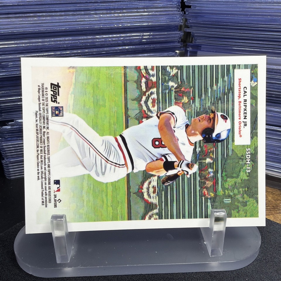 2025 Topps Chrome Platinum Double Header Gunnar Henderson Cal Ripken ...