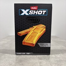Zuru X-Shot. X Shot Pro, 1 Half Clip And 1 Full Clip. Clips Only . New In Box