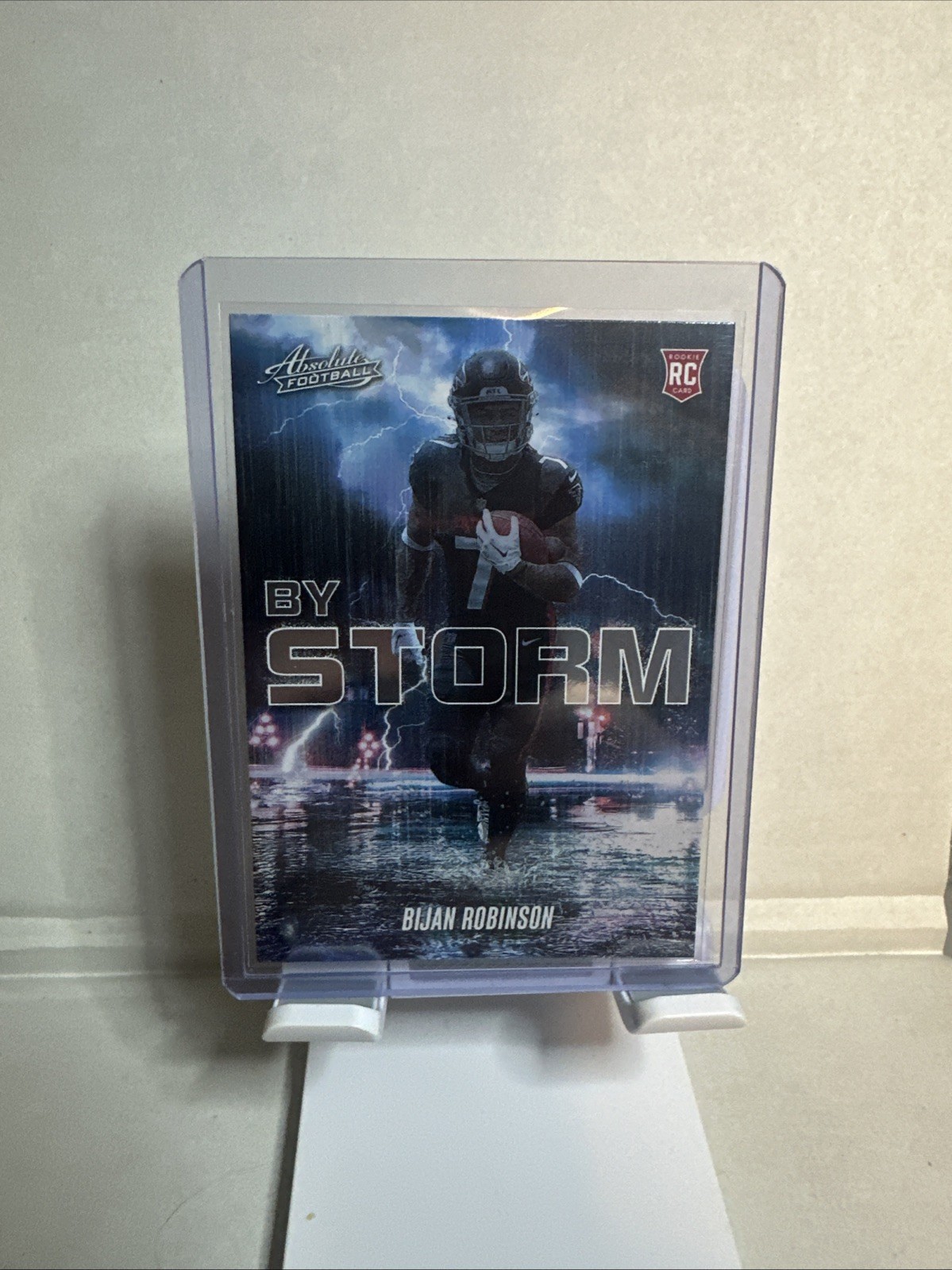 2023 Panini Absolute - By Storm Bijan Robinson #BST-6 (RC)