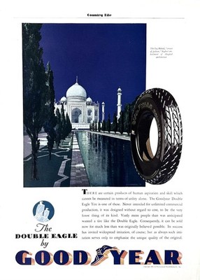 1931 Ad Good Year Double Eagle Tires Designed Without Regard To Cost 10 X 14