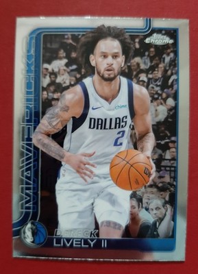Dereck Lively II - Dallas Mavericks - Topps Chrome 2025 #72