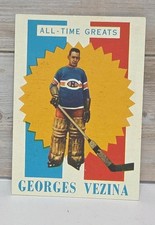 Georges Vezina Cards, Rookie Card and Memorabilia Guide 4