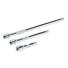 Socket Extension Set 3/8 Drive Wobble 3pc 3in 6in 10in Chrome Alloy Steel Husky