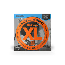 D'Addario EXL110-7 Nickel Wound Light 7-String Electric Guitar Strings 10-59