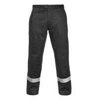 Image of Hydrowear Meddo Multi CVC Flame Retardant Anti Static Trousers Black 40