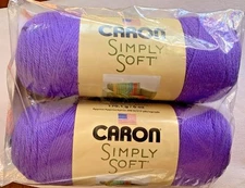 Annie's Hook & Needle Kit Club - STEPPIN' OUT PONCHO - Purple Caron Simply Soft