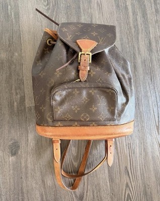 Louis Vuitton Montsouris MM Brown Monogram Backpack
