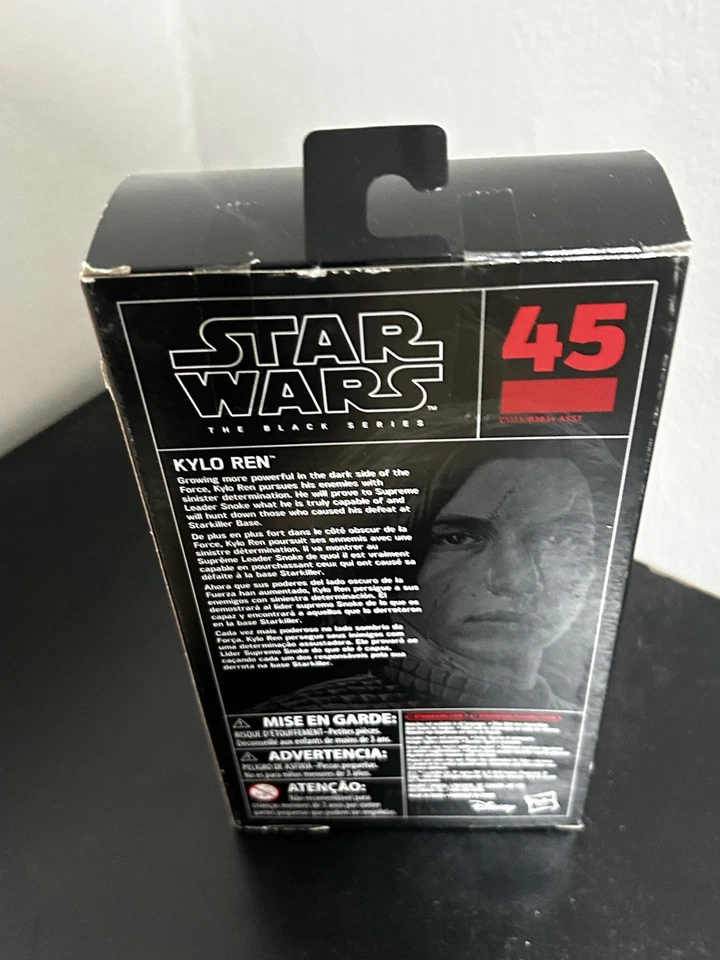 Hasbro Star Wars the Black Series Kylo Ren Unmasked 6-inch Action Figure 45 - Image 3 of 4