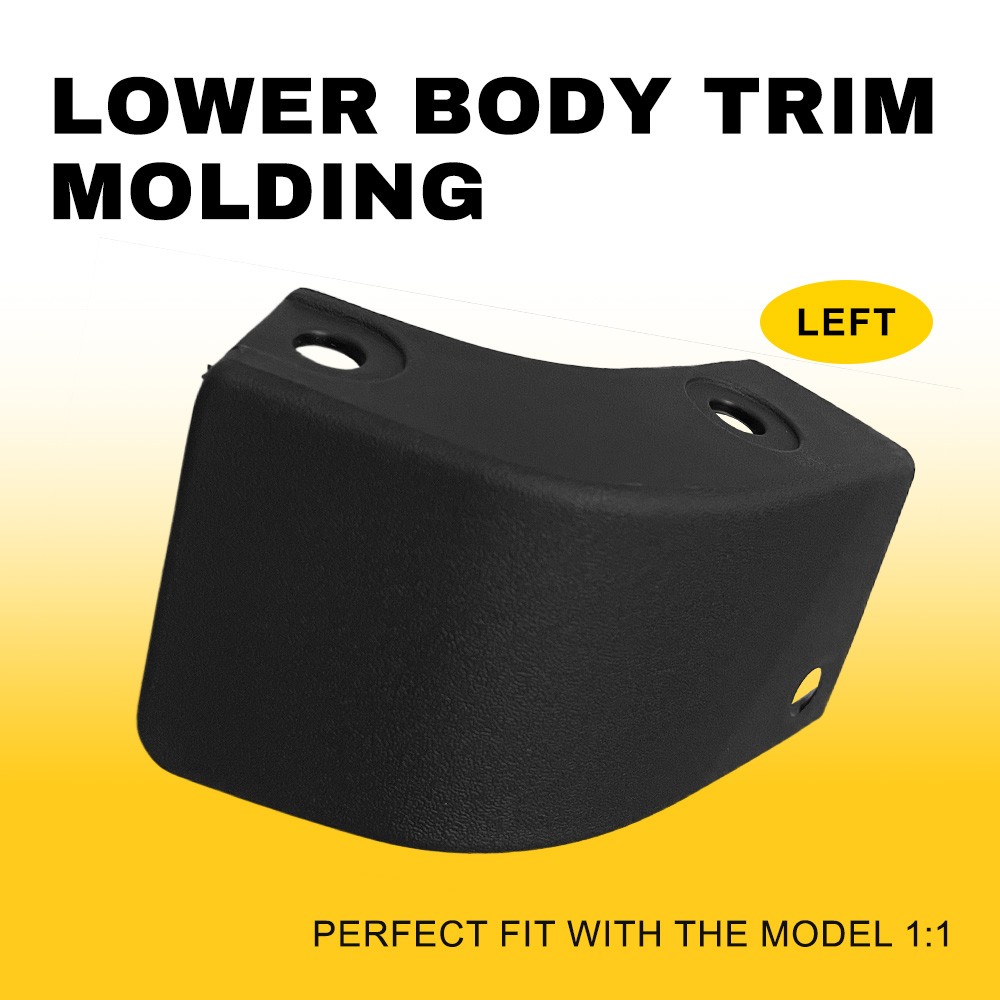 Black Stone Guard Left Driver ML3Z-99292A23-CA Fit Ford F-150 2021 2022 2023