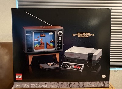 Lego Nintendo NES Super Mario Console Set 71374 IOB Sealed 2020  READ