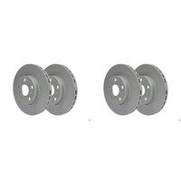 2X ATE Bremsscheiben 255,0Mm BelÜFtet Vorne Passend FüR Toyota Camry Carina