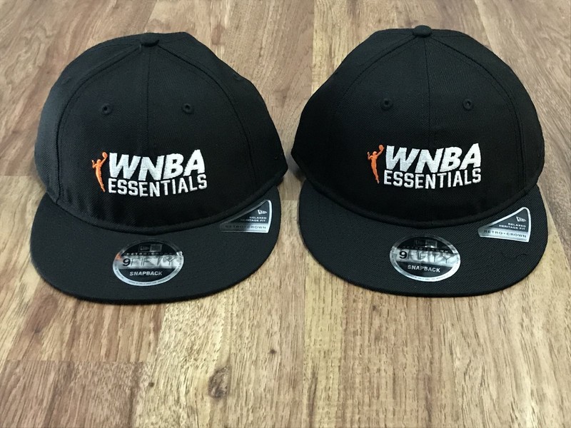 LOT OF 2 - MENS OSFA  NEW New Era WNBA Fear of God Basketball Snapback Caps Hats