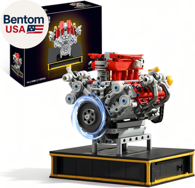 #ad Mini V8 Engine Kits That Runs Build Your Own V8 Engine Building Set with Motor $75.71