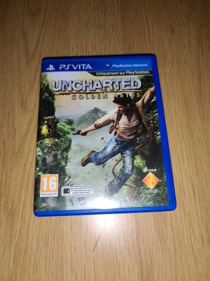 Jeu Uncharted Golden Abyss PS Vita Sony Playstation - Photo 1/3