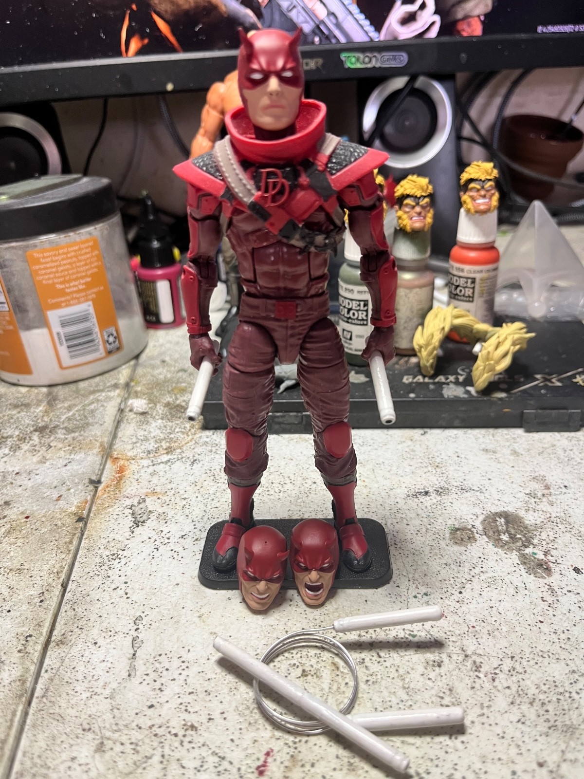 Custom Daredevil figure