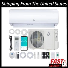 36000 BTU Mini Split 19 SEER2 INVERTER Ductless Air Conditioner Heat Pump 230V