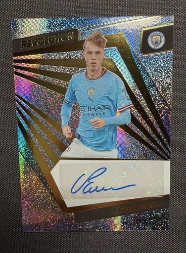 Cole Palmer Panini 2022-23 Revolution Soccer Premier League Manchester City Auto