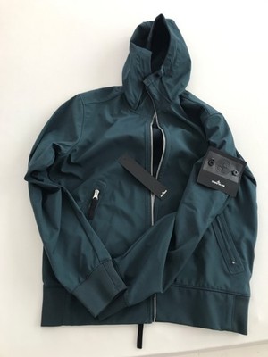 Stone Island Soft Shell Jacke in Petrol Grösse M 