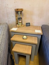 Next Grey Malvern Collection Nest Of Tables (see Other Matching)