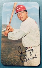 1970 Topps Super Baseball Johnny Bench #8 Cincinnati Reds - NM