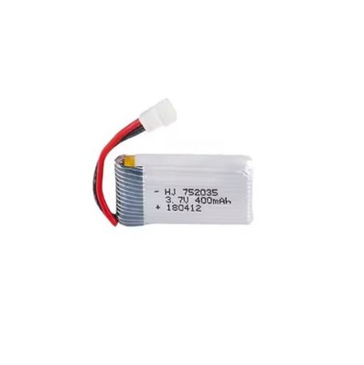 3.7V 400mAh 30C Lipo Battery For X4 H107 H31 KY101 E33C E33 U816A V252 H6C RC
