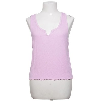 Primark, Tank­top, Größe: S, Pink, Elasthan/Viskose, Streifen, Rippenstrick #po2
