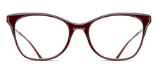 New Matsuda M2042 BOR-RG Cat Eye Bordeaux 52 mm Women's Eyeglasses Frame