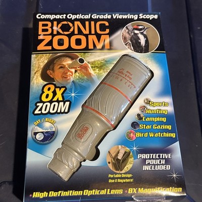 Bionic Zoom - Compact Optical Grade Viewing Scope, 8x Zoom - As Seen on TV