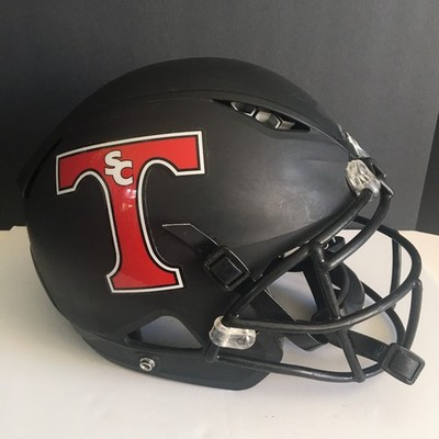 Xenith Football Helmet Tritons San Clemente High School Varsity Size L Black Mat