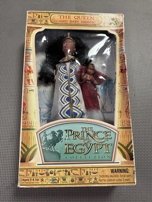 Vintage 1998 The Prince Of Egypt Collection The Queen And Baby Moses Doll