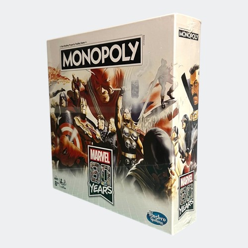 Marvel 80 Years (2018) + Black Panther (2018) Monopoly Board Games - New Sealed - Picture 9 of 24