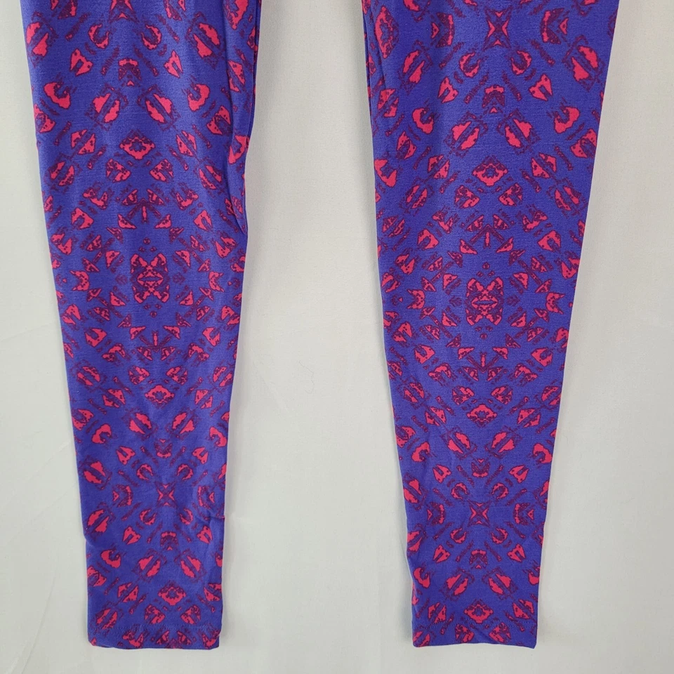 Pantalones LuLaRoe Simply cómodos morados y rosas talla única nuevos con etiquetas ver medidas Foto 3 de 4
