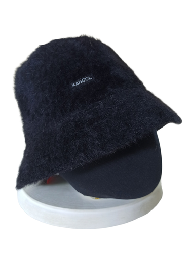 KANGOL FURGORA BLACK TRILBY MENS HAT 