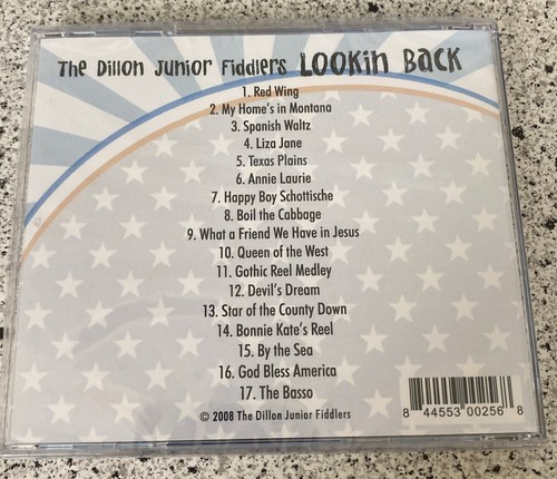 Audio CD The Dillon Junior Fiddlers Lookin’ Back 2008 Factory Sealed - Picture 2 of 4