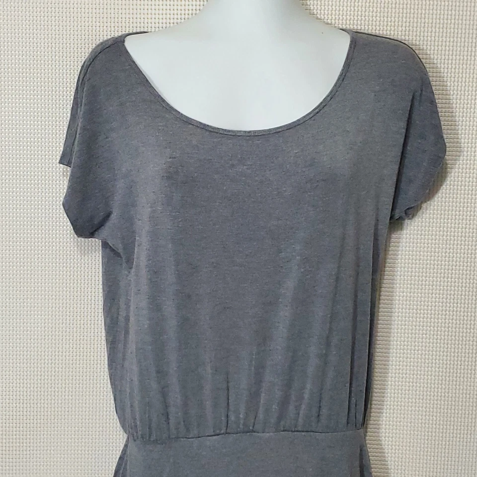 Soft Joie Dress Womens XS Gray Blouson Jersey Knit Casual Mini - Image 2 of 4