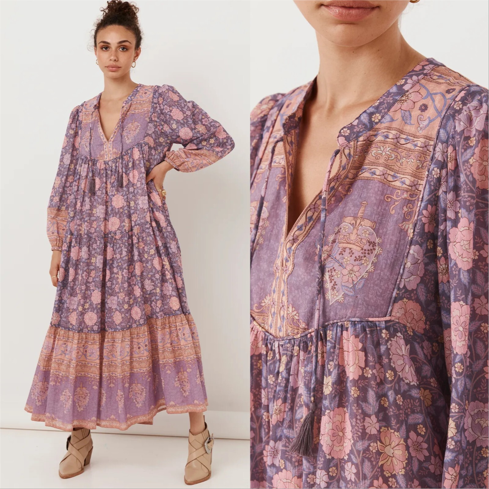 SPELL & THE GYPSY COLLECTIVE Womens Size XS or 6 Love Story Gown Dress NEW + TAG