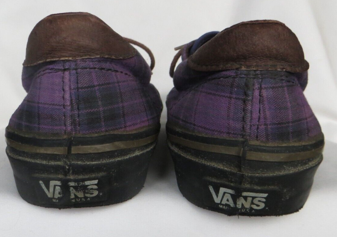 Vans Vintage Skate Shoes Sneakers USA 1990s Low Top L… Gem