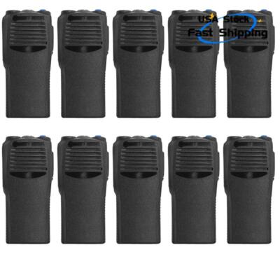 Lot 10 Repair Front Housing Case Compatible with CP200 CP 200 2-Way Radio