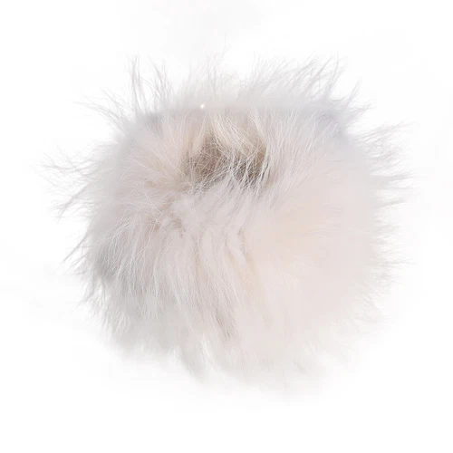 Women's Headband 100% Genuine Fox Fur Knitted Neck Warmer Furry Fur Hairband - Picture 17 of 31