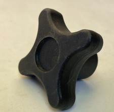 REID Clamping Knob 60mm Plastic Four Pointed  Head Female M12-1.75mm thrd(NOV23)