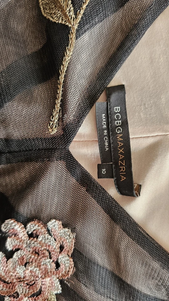 Vestido Max Mara Mini Floral Tul Foto 4 de 4