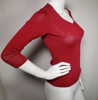 ann taylor red top