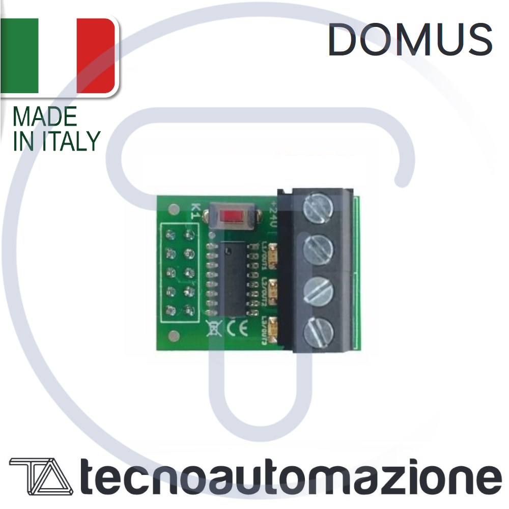 Modulo espansione domotica centrali T011A, T011S e T016P EXPMU6T