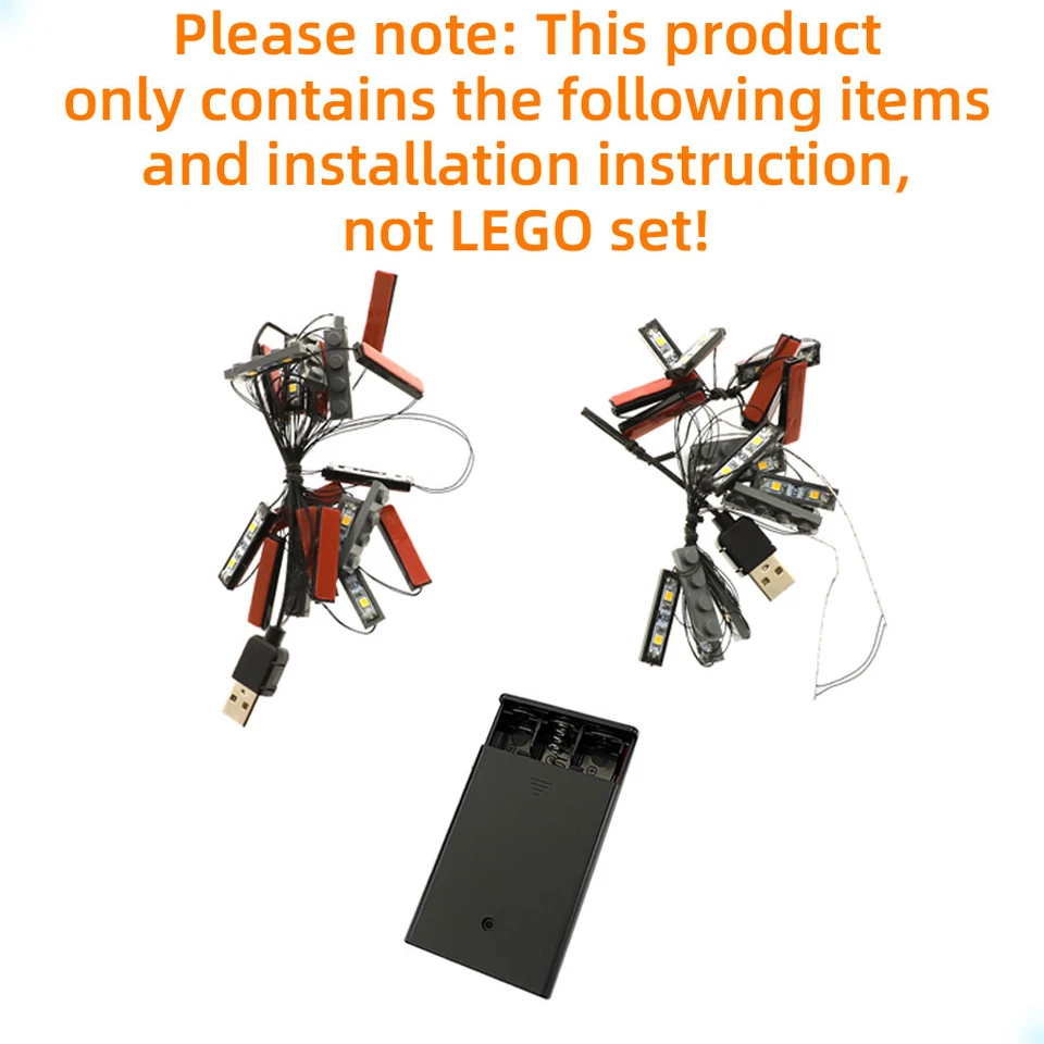 LED Light Kit for LEGOs Icons Eiffel tower 10307 - Image 2 of 4
